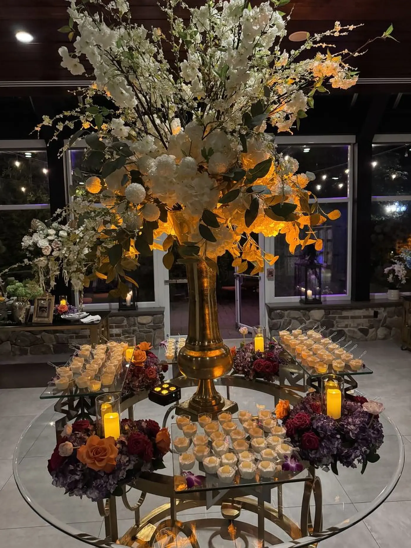 Chai Chenak Catering — elegant dessert display