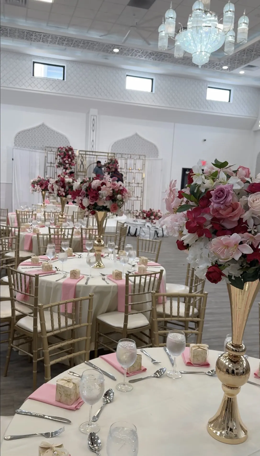 Chai Chenak Catering — elegant ballroom wedding reception