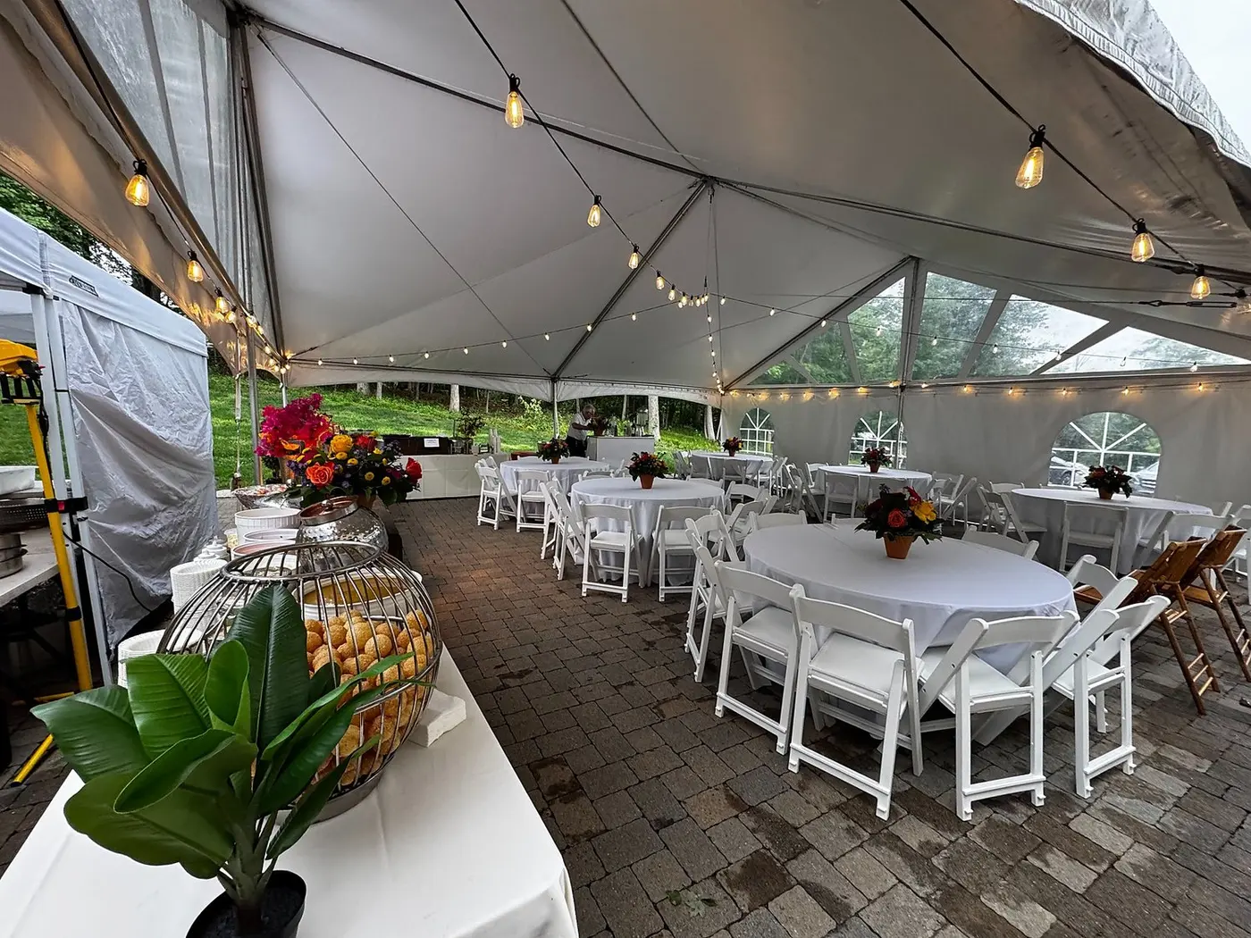 Chai Chenak Catering — tented private event reception